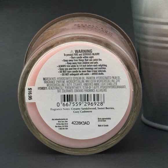 BBW Sunrise Woods White Barn Bath & Body Works Single Wick Candle - Picture 9 of 10